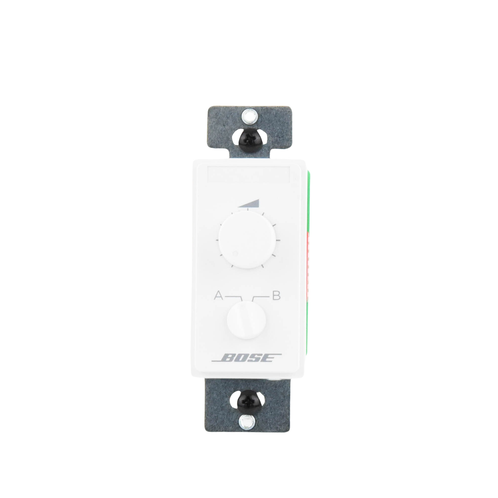 Contolador de Volumen y Selector de fuente 2 pasos | Compatible con Amplificadores Freespace, Veritas y Powerspace+ | Blanco