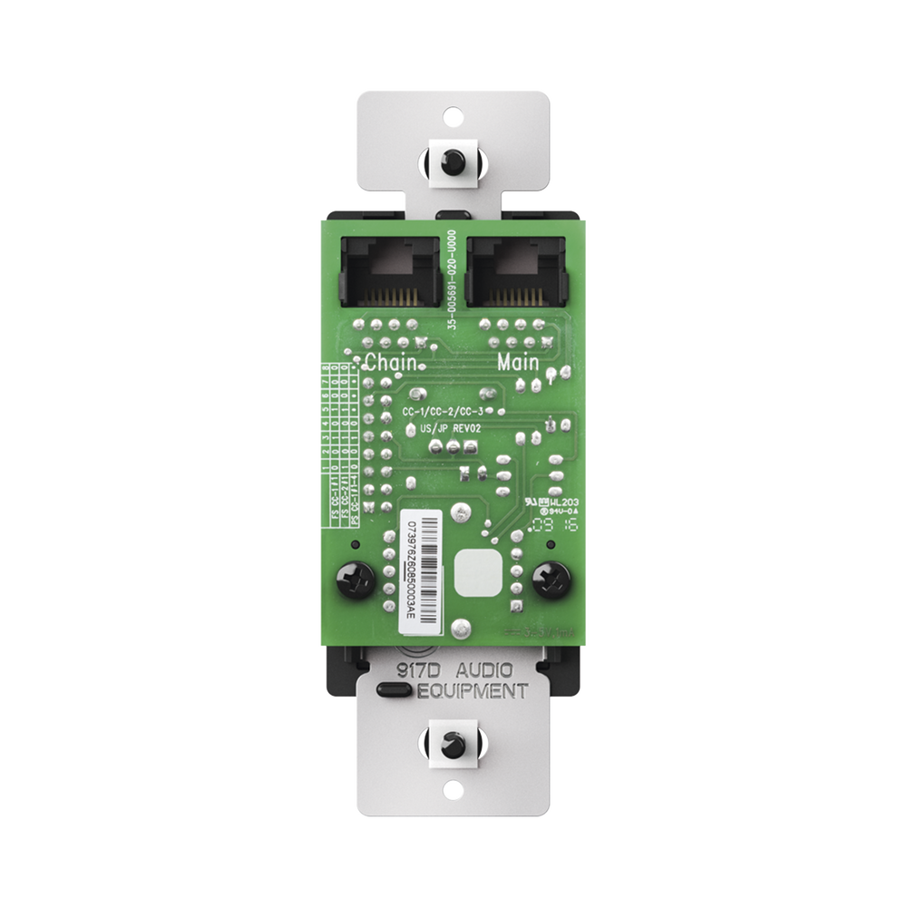 Contolador de Volumen y Selector de fuente 2 pasos | Compatible con Amplificadores Freespace, Veritas y Powerspace+ | Blanco