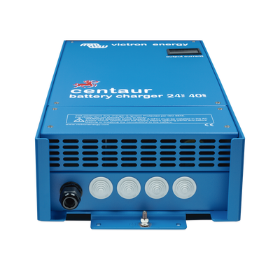 Centaur 24/40 / Cargador de Baterías 24V, 40A / Para Ambientes Marinos y Terrestres. /  Bancos de 160 a 400 Ah