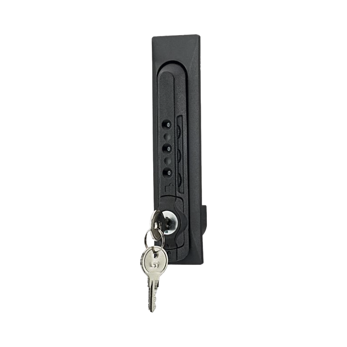 Chapa de Combinación de 3 Dígitos con Llave, Compatible con Gabinetes Tipo N, Tipo S y Tipo D de Panduit, Color Negro