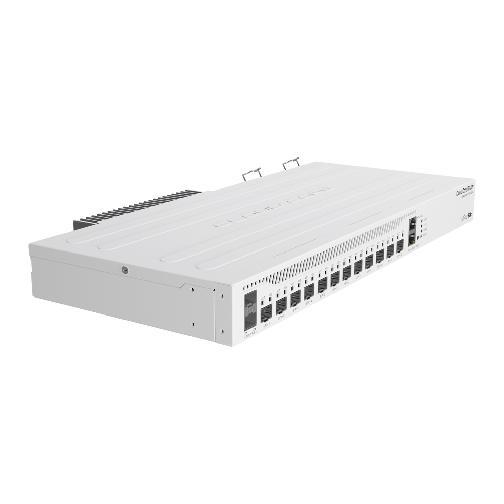 (CCR2004-1G-12S+2XS) Cloud Core Router 12 puertos 10G SFP+, 2 25G SFP28, Fuente Redundante