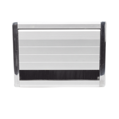 Caja Universal Vacía de 2 Módulos para Instalación en Escritorio (Voz, Datos, Video, Contactos Eléctricos), (No Incluye Accesorios)