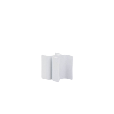 Unión recta, para uso con canaleta LD10, material ABS, Color Blanco