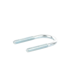 Abrazadera tipo U de 1/2", con acabado Electro Zinc, no incluye tuercas y arandelas