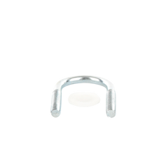 Abrazadera tipo U de 1/2", con acabado Electro Zinc, no incluye tuercas y arandelas