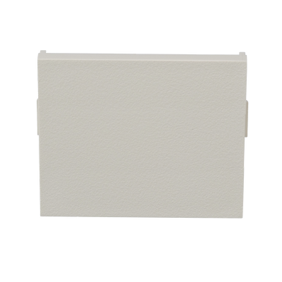 Módulo de tapa ciega (Inserto Ciego), de 1/2, Color Blanco Mate, 1 Pieza