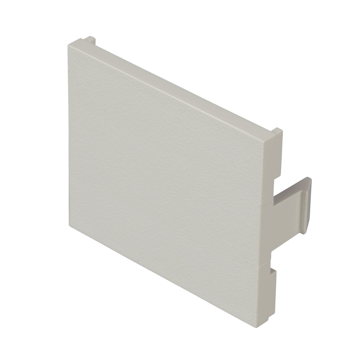 Módulo de Tapa Ciega (Inserto Ciego), de 1/2, Color Blanco Mate, 1 Pieza