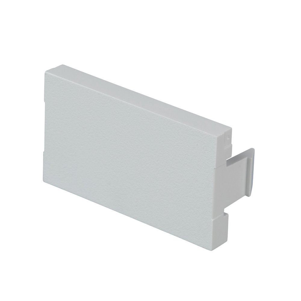 Módulo de Tapa Ciega (Inserto Ciego), de 1/3, Color Blanco, 1 Pieza