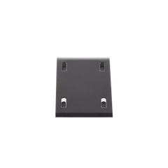 Bajada para cable de 100 mm de ancho, con baño de pintura epóxica en color NEGRO