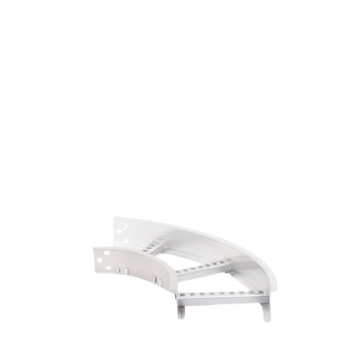 Curva Horizontal de Aluminio de 90° Perfil Z / Peralte 3 1/4" / Ancho 9" / Radio 8" / Incluye Tornillería (CHC90EZ314R8X9AK)