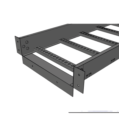 Conector de Escalera de Aluminio a Tablero (Caja) / Peralte 3 1/4" / Ancho 6" / Incluye Tornillería (CHCEC314X6AK)