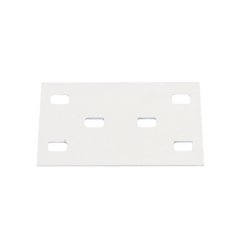 Cople para Uniones de Escalera de Aluminio / Plano / Peralte 3 1/4" / Incluye Tornilería