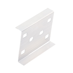 Cople para Uniones de Escalera de Aluminio / Perfil Z / Peralte 3 1/4" / Incluye Tornilería