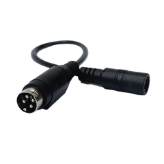 Adaptador Universal DC Hembra a Minidin 4 Pines Macho / Recomendado para DVR´s epcom / HIKVISION