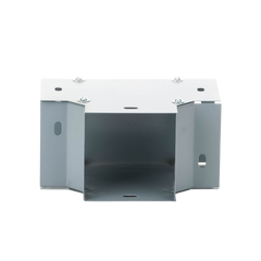 Derivación "T" horizontal 100 x 100 mm (3.94 x 3.94 pulg.), fabricado en lámina de acero al carbón