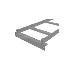 (CH-MT12TB-EP) Mensula terminal para escalera tubular de 12" de ancho
