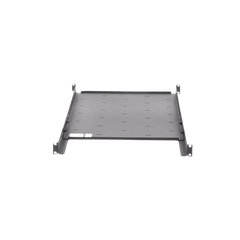 Charola Ajustable para Rack de 19" de 4 postes de 1 Unidad de Espacio. Profundidad de 633 a 816 mm