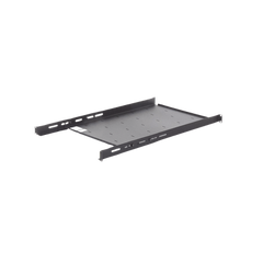 Charola Ajustable para Rack de 19" de 4 postes de 1 Unidad de Espacio. Profundidad de 633 a 816 mm