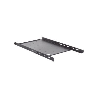Charola Ajustable para Rack de 19" de 4 postes de 1 Unidad de Espacio. Profundidad de 633 a 816 mm