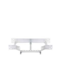Derivación "T" Horizontal de Aluminio Perfil Z / Peralte 3 1/4" / Ancho 12"/ Radio 8" / Incluye Tornillería (CHTHEZ314R8X12AK)