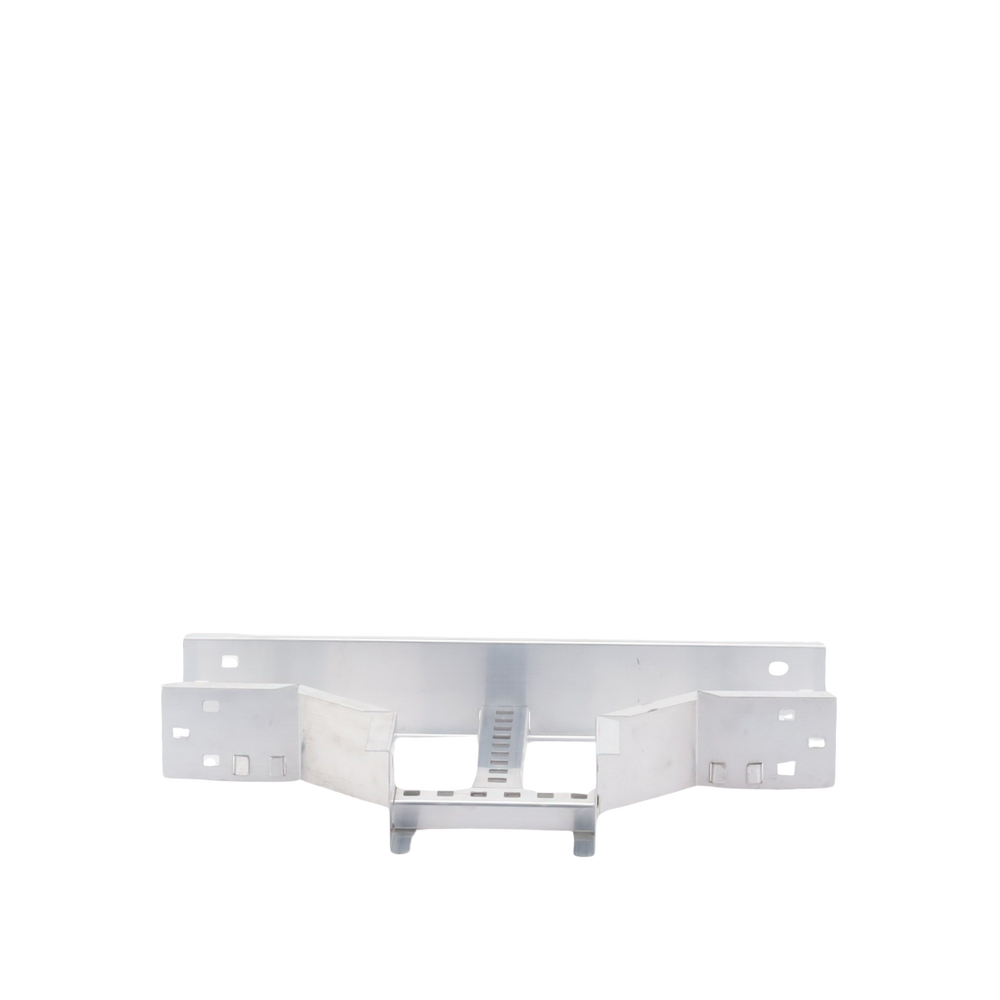 Derivación "T" Horizontal de Aluminio Perfil Z / Peralte 3 1/4" / Ancho 6"/ Radio 8" / Incluye Tornillería (CHTHEZ314R8X6AK)