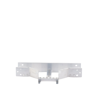 Derivación "T" Horizontal de Aluminio Perfil Z / Peralte 3 1/4" / Ancho 6"/ Radio 8" / Incluye Tornillería (CHTHEZ314R8X6AK)