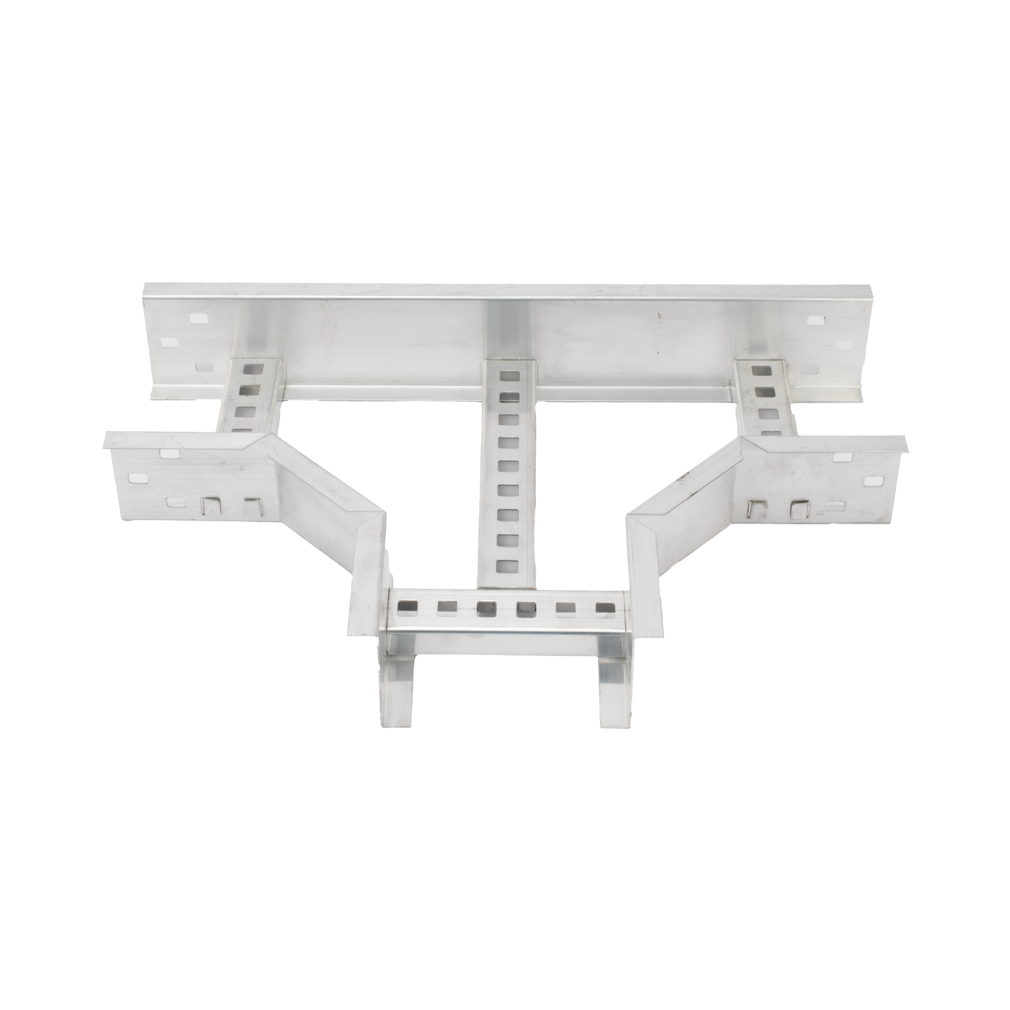Derivación "T" Horizontal de Aluminio Perfil Z / Peralte 3 1/4" / Ancho 6"/ Radio 8" / Incluye Tornillería (CHTHEZ314R8X6AK)