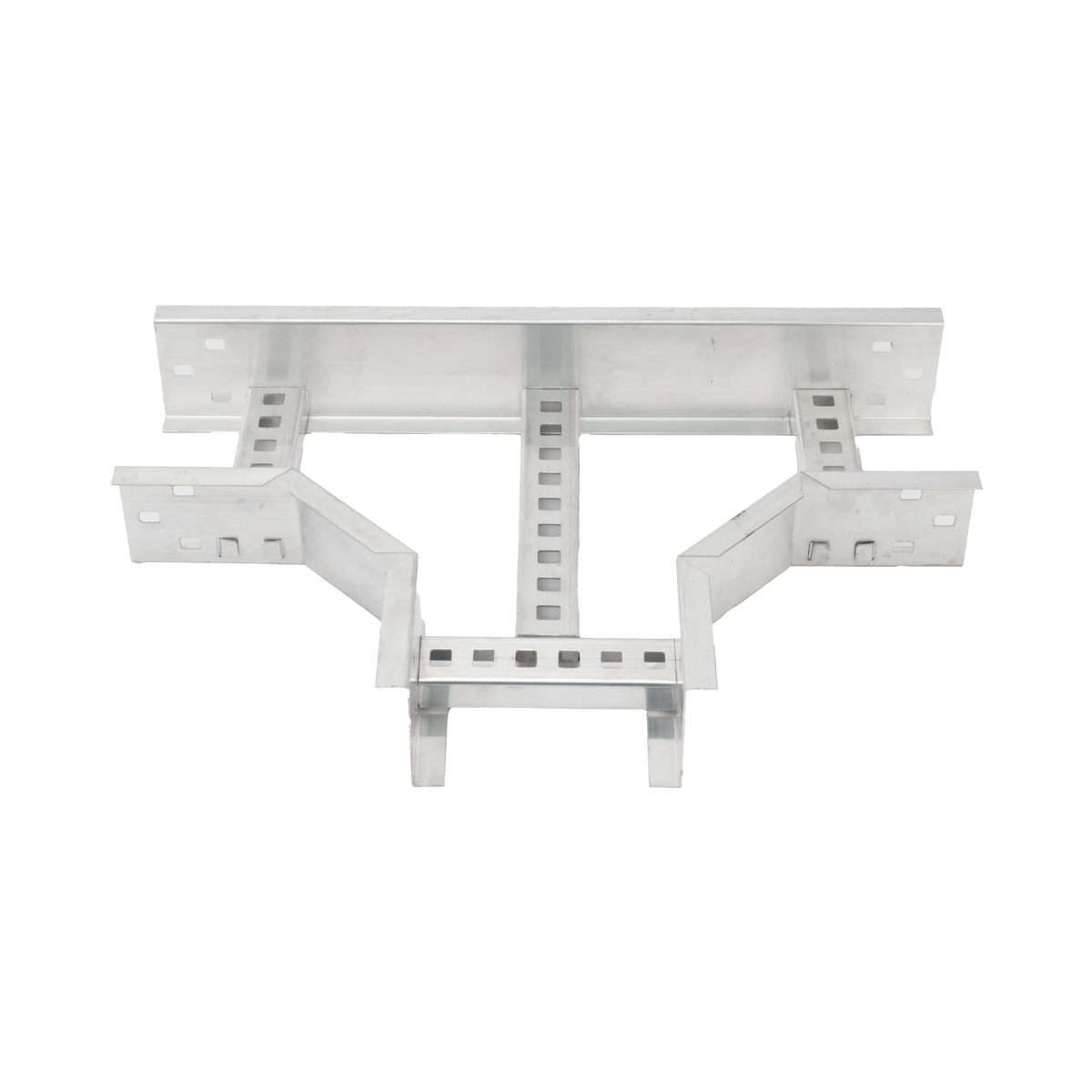 Derivación "T" Horizontal de Aluminio Perfil Z / Peralte 3 1/4" / Ancho 6"/ Radio 8" / Incluye Tornillería (CHTHEZ314R8X6AK)