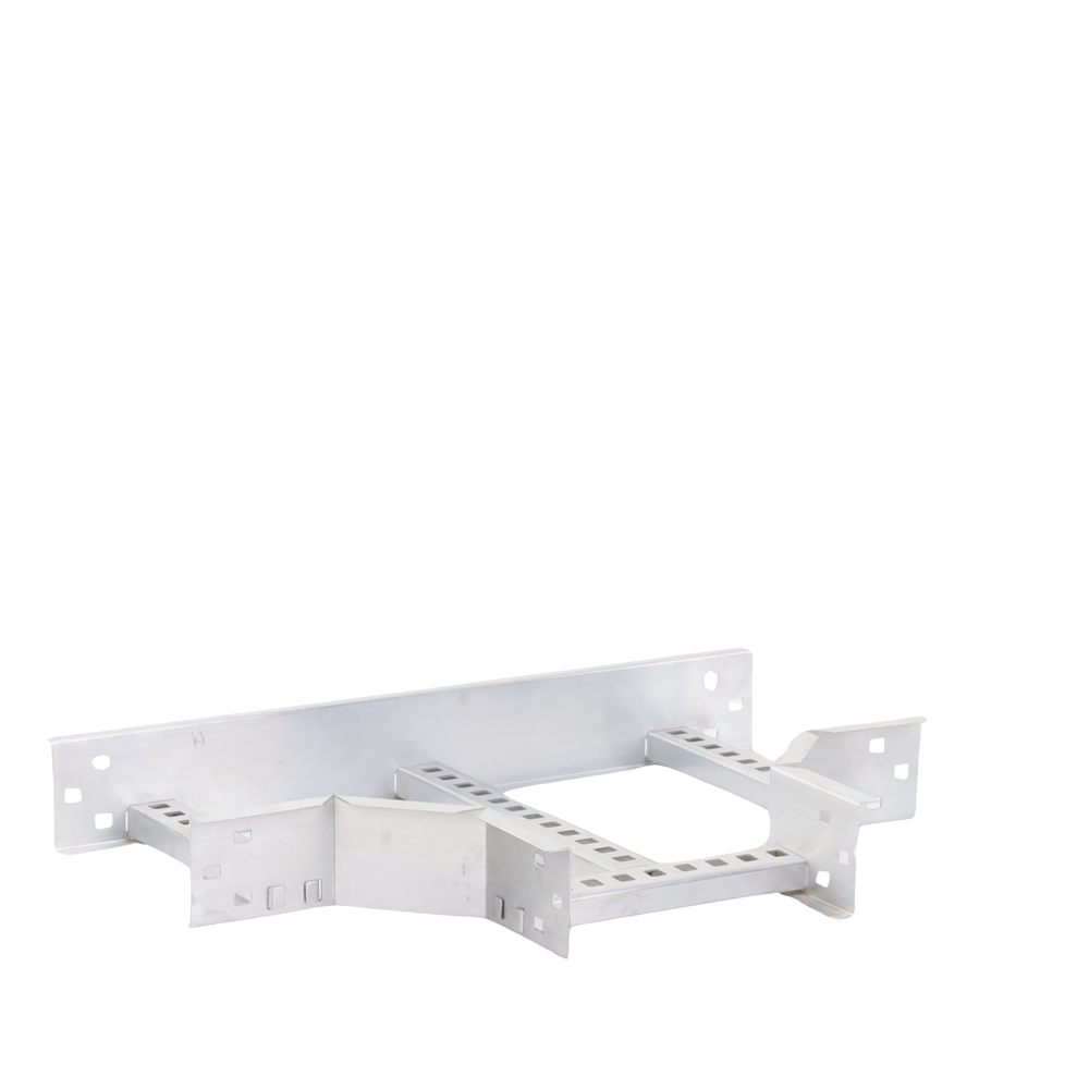 Derivación "T" Horizontal de Aluminio Perfil Z / Peralte 3 1/4" / Ancho 9"/ Radio 8" / Incluye Tornillería (CHTHEZ314R8X9AK)
