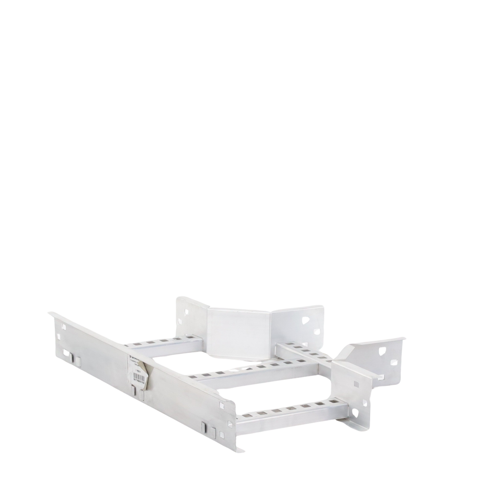 Derivación "T" Horizontal de Aluminio Perfil Z / Peralte 3 1/4" / Ancho 9"/ Radio 8" / Incluye Tornillería (CHTHEZ314R8X9AK)