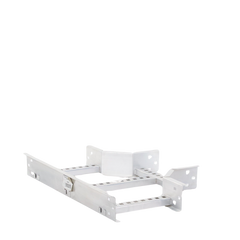 Derivación "T" Horizontal de Aluminio Perfil Z / Peralte 3 1/4" / Ancho 9"/ Radio 8" / Incluye Tornillería (CHTHEZ314R8X9AK)