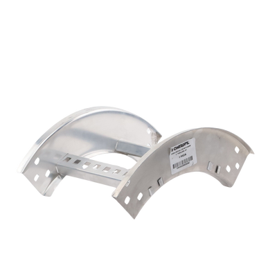 Curva Vertical Exterior de Aluminio de 90° Perfil Z / Peralte 3 1/4" / Ancho 9" / Radio 8" / Incluye Tornillería (CHVE90EZ314R8X9AK)