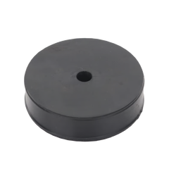 Inserto de Caucho de 4" Con Un Orificio para Cable de 3/8 in