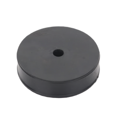 Inserto de Caucho de 4" Con Un Orificio para Cable de 3/8 in