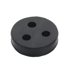 Inserto de Caucho de 4" Con Tres Orificios para Cable de 1/2 in