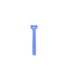 Cincho de contacto,  color azul, 150 x 12mm (20pzs) (4300-02005)