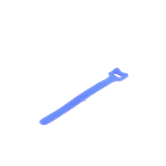 Cincho de contacto,  color azul, 150 x 12mm (20pzs) (4300-02005)