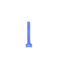 Cincho de contacto,  color azul, 150 x 12mm (20pzs) (4300-02005)