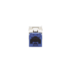 Conector Jack RJ45 Estilo TG, Mini-Com, Categoría 6A, de 8 Posiciones y 8 Cables, Color Blanco