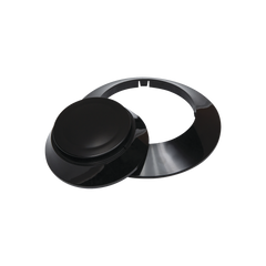 Kit de 10 anillos y 10 cubiertas color negro para nuevos detectores Fire-Lite, IDP y SK.