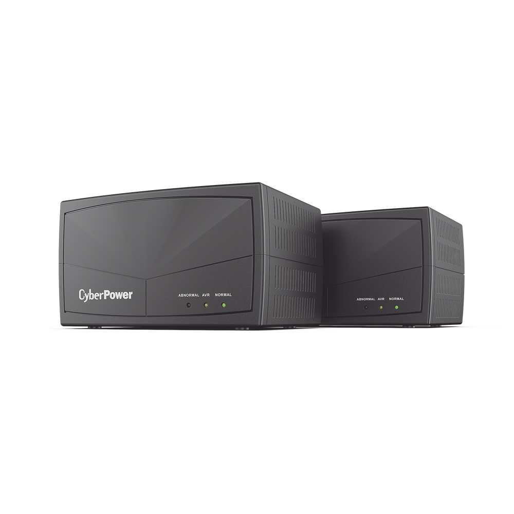 Regulador De Voltaje de 1500VA/750W, Entrada NEMA 5-15P, Con 8 Salidas NEMA 5-15R y Supresión de Picos a 245 Joules