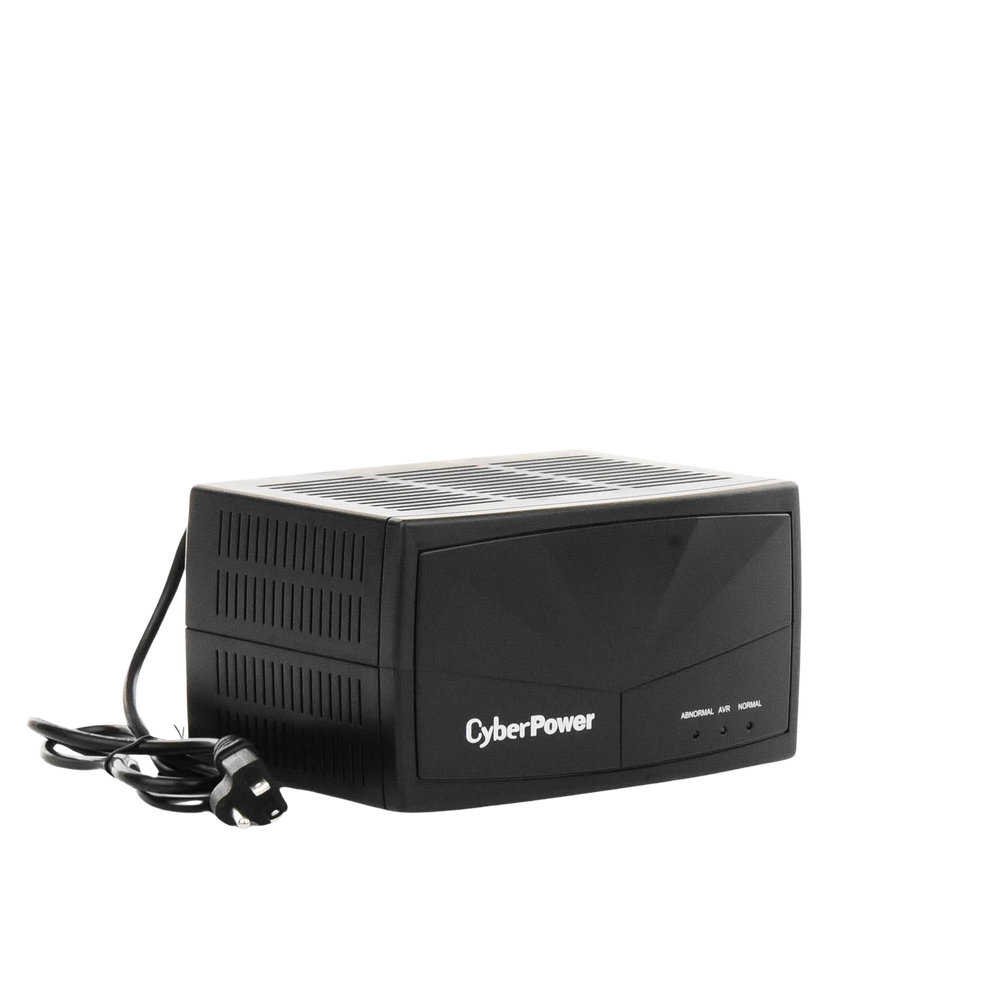 Regulador De Voltaje de 1500VA/750W, Entrada NEMA 5-15P, Con 8 Salidas NEMA 5-15R y Supresión de Picos a 245 Joules