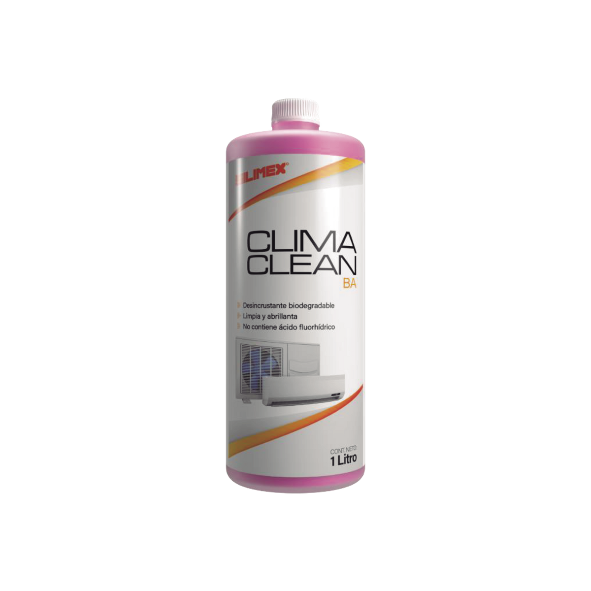 CLIMA CLEAN BA Limpiador Espumoso, Biodegradable y a Base de Agua que Garantiza una Limpieza Profunda y Profesional en Serpentines de Minisplits, Mejorando su Eficiencia y Prolongando su Vida Útil