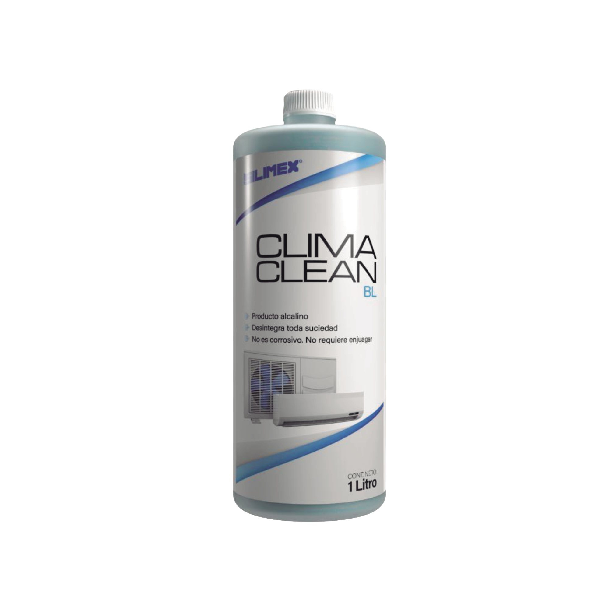 CLIMA CLEAN BL Limpiador a Base Ácida que Garantiza una Limpieza Profunda y Profesional en Serpentines de Minisplits, Mejorando su Eficiencia y Prolongando su Vida Útil