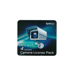 Licencia para 4 cámaras IP en servidores SYNOLOGY