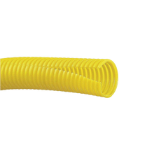 Tubo Corrugado Abierto para Protección de Cables, 1.50in (38.1 mm) de Diámetro, 3.1 m de Largo, Color Amarillo