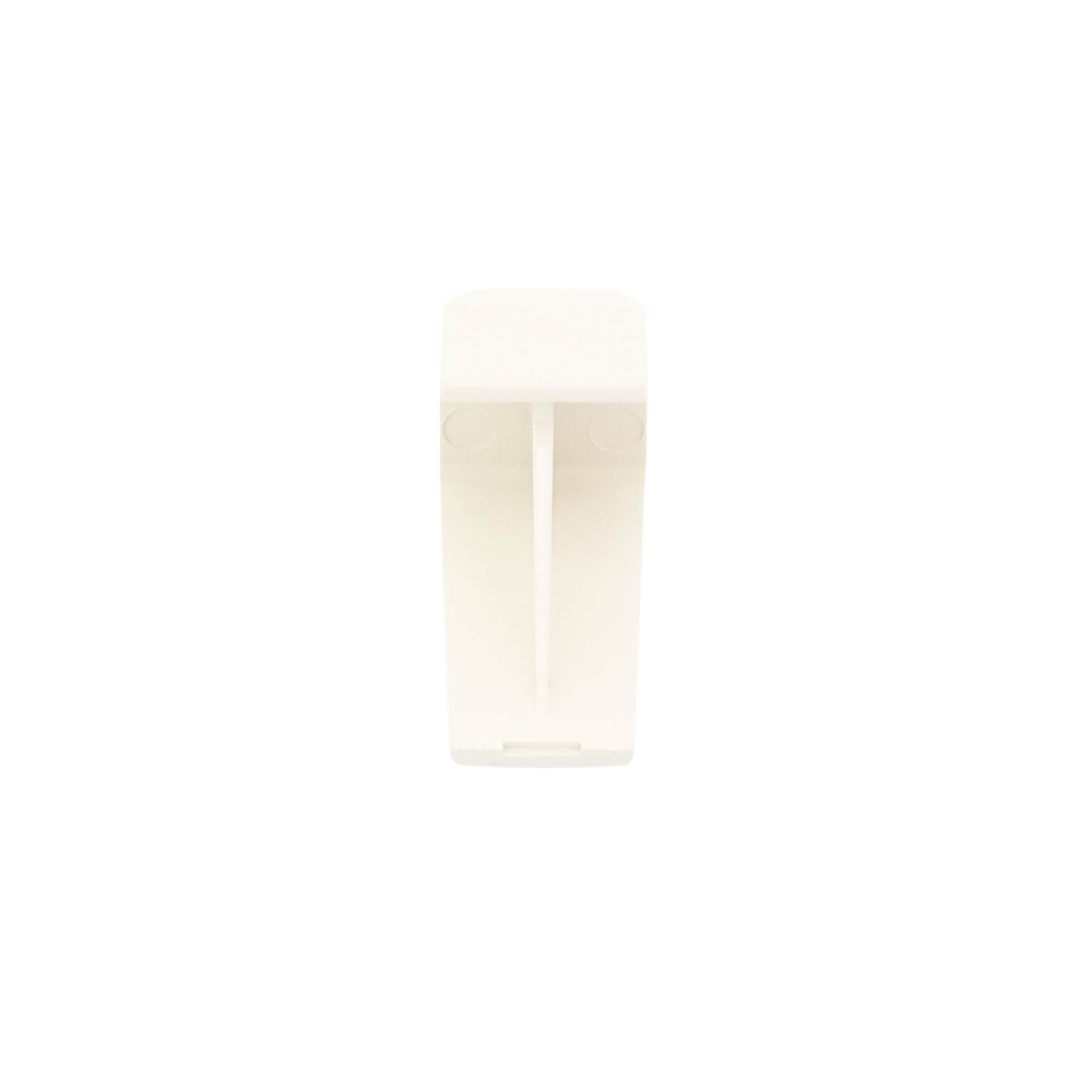 Módulo de Tapa Ciega (Inserto Ciego), Mini-Com, Color Blanco Mate, 1 Pieza