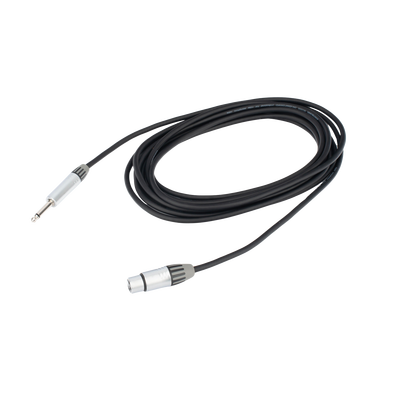 Cable de Audio | XLR 3 Polos Hembra a Plug 1/4 in mono | Conector Seetronic Serie M SCMF3 - MP2X | Longitud 3m