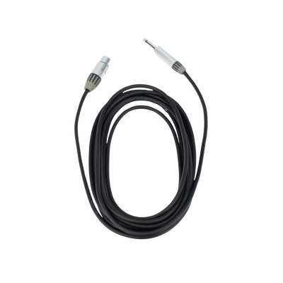Cable de Audio | XLR 3 Polos Hembra a Plug 1/4 in mono | Conector Seetronic Serie M SCMF3 - MP2X | Longitud 3m