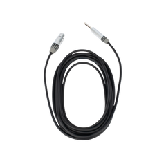 Cable de Audio | XLR 3 Polos Hembra a Plug 1/4 in mono | Conector Seetronic Serie M SCMF3 - MP2X | Longitud 3m